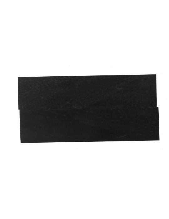 manche ébène noir moiré